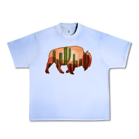 Grape Ice Cactus Bison Silhouette Urban Heavy Tee - Bettercallsaul