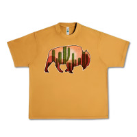 Peanut Butter Cactus Bison Silhouette Urban Heavy Tee - Bettercallsaul