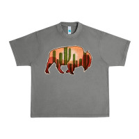 Tornado Cactus Bison Silhouette Urban Heavy Tee - Bettercallsaul
