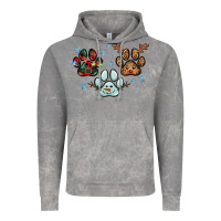 Cloud Rock Christmas paws Vintage Hoodie - RanaPortraitStore