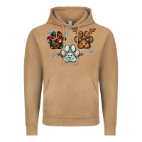 Vintage Camel Christmas paws Vintage Hoodie - RanaPortraitStore