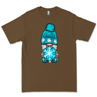 Cacao winter gnome with snowflake Premium Tee - NancyCooperArtShop