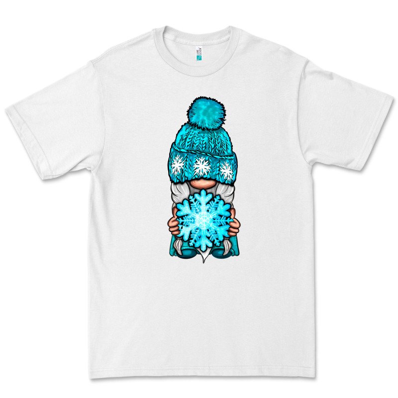 Winter Gnome With Snowflake Premium Tee by NancyCooperArtShop | Teevron