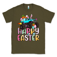 Army Green monster truck happy easter Classic Tee - Artiststas