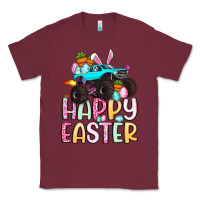 Burgundy monster truck happy easter Classic Tee - Artiststas