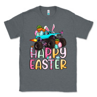 Charcoal Heather monster truck happy easter Classic Tee - Artiststas