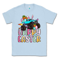 Dusty Blue monster truck happy easter Classic Tee - Artiststas