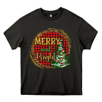 Asphalt merry and bright christmas tree Heavy Core Tee - AdoDesignShop