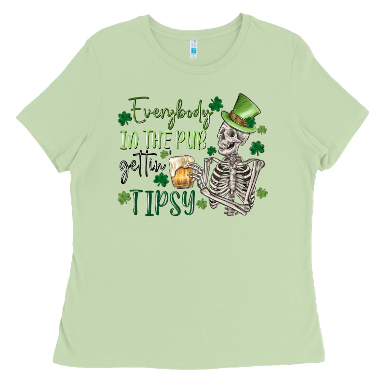 Everybody In The Pub Gettin' Tipsy Ladies Tee by MaliasSmallBusiness | Teevron