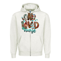 One Loved Nurse Zipper Hoodie | Teevron