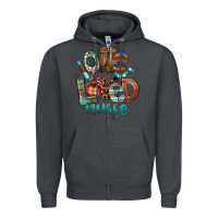 Smoke One Loved Nurse Zipper Hoodie - FaDigitalArtStudio