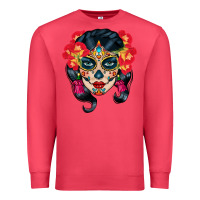 Cardinal sugar skull Premium Sweatshirt - BundleAndBundleShop