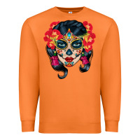 Carrot sugar skull Premium Sweatshirt - BundleAndBundleShop