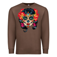 Chestnut sugar skull Premium Sweatshirt - BundleAndBundleShop