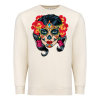 Sandshell sugar skull Premium Sweatshirt - BundleAndBundleShop