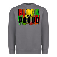 Storm black and proud Heavyweight Sweatshirt - CowGirlArtShop