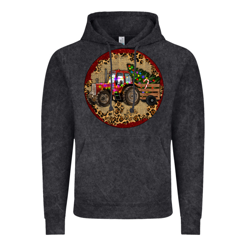 Christmas Tractor Vintage Hoodie by RanaPortraitStore | Teevron