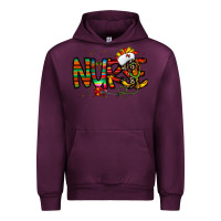 Mauve Wine nurse taco mexico Urban Hoodie - CowhideDigitalArt