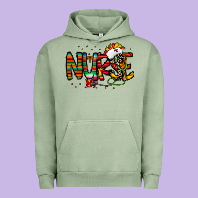Nurse Taco Mexico Urban Hoodie Designed By Cowhidedigitalart