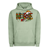 Pigment Oil Green nurse taco mexico Urban Hoodie - CowhideDigitalArt