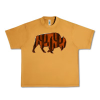 Peanut Butter Red Cactus Bison Silhouette Urban Heavy Tee - Bettercallsaul