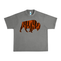 Tornado Red Cactus Bison Silhouette Urban Heavy Tee - Bettercallsaul