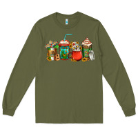 Army Green mexican coffee cups Long Sleeve Tee - Jasminsmagicworld