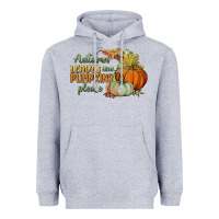 Heather Grey autumn leaves and pumpkins please Heavyweight Hoodie - BundleAndBundleShop