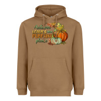 Toasted Coconut autumn leaves and pumpkins please Heavyweight Hoodie - BundleAndBundleShop
