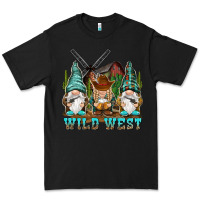 Black wild west gnomies Premium Tee - NancyCooperArtShop