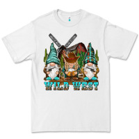 White wild west gnomies Premium Tee - NancyCooperArtShop
