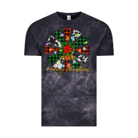 Cloud Black merry christmas windmill Vintage Tee - Jasminsmagicworld