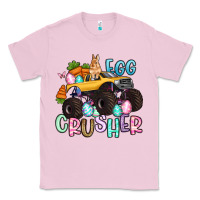 Bubblegum Pink egg crusher monster truck easter Classic Tee - Artiststas