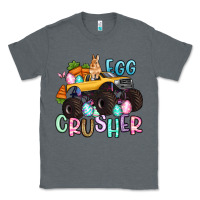 Charcoal Heather egg crusher monster truck easter Classic Tee - Artiststas