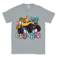 Heather Grey egg crusher monster truck easter Classic Tee - Artiststas