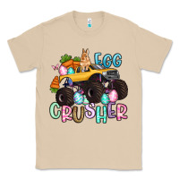 Mushroom egg crusher monster truck easter Classic Tee - Artiststas