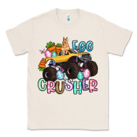 Natural egg crusher monster truck easter Classic Tee - Artiststas