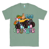 Sage egg crusher monster truck easter Classic Tee - Artiststas