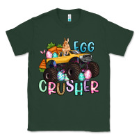 Sports Green egg crusher monster truck easter Classic Tee - Artiststas