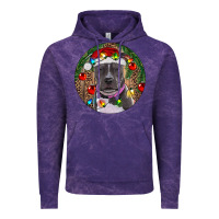 Cloud Purple Christmas Pitbull Vintage Hoodie - RanaPortraitStore
