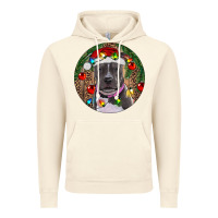 Vintage Artic Christmas Pitbull Vintage Hoodie - RanaPortraitStore