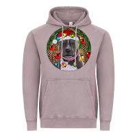 Christmas Pitbull Vintage Hoodie | Teevron