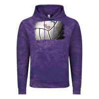 Cloud Purple Volleyball Brushstroke Vintage Hoodie - RanaPortraitStore