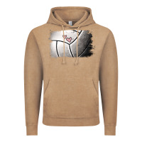 Vintage Coffee Volleyball Brushstroke Vintage Hoodie - RanaPortraitStore