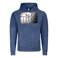 Volleyball Brushstroke Vintage Hoodie | Teevron