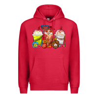 Cardinal Softball Basketball Baseball Sports Coffee Cups Premium Hoodie - FaDigitalArtStudio