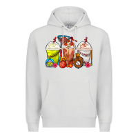 Dove Grey Softball Basketball Baseball Sports Coffee Cups Premium Hoodie - FaDigitalArtStudio