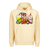 Pina Colada Softball Basketball Baseball Sports Coffee Cups Premium Hoodie - FaDigitalArtStudio