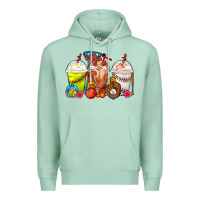 Seafoam Softball Basketball Baseball Sports Coffee Cups Premium Hoodie - FaDigitalArtStudio