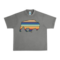 Tornado Aztec Bison Silhouette Urban Heavy Tee - Bettercallsaul